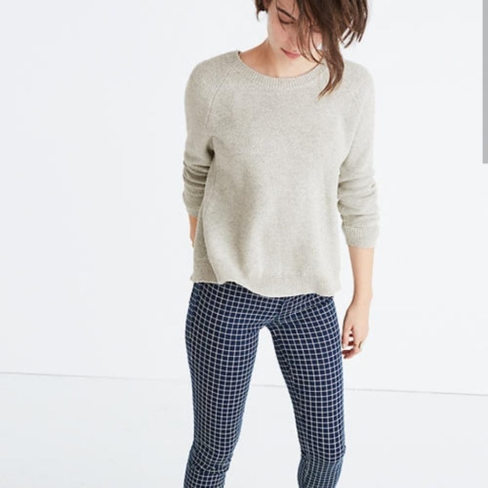 MADEWELL Province Cross-Back Pullover Sweater (XS)
